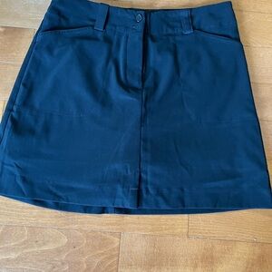 Nike Golf Women's Black Mini Skirt with Built-in shorts